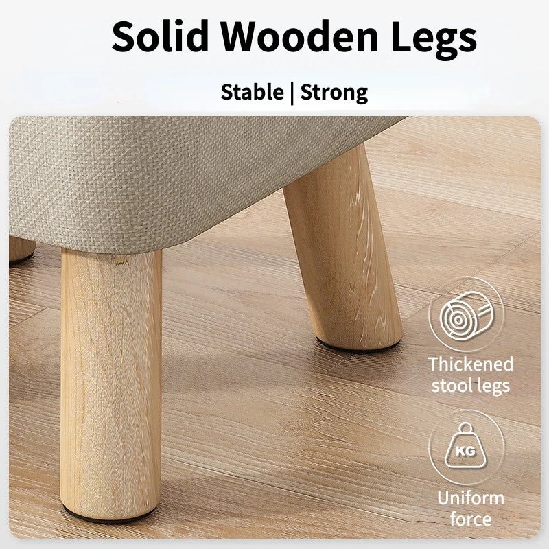 Hjemix | Polstret ottoman pult i retro stil i pastellfarger