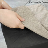 Hjemix | Polstret ottoman pult i retro stil i pastellfarger