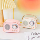 Norvo | Retro Rund Radio Bluetooth Høyttaler