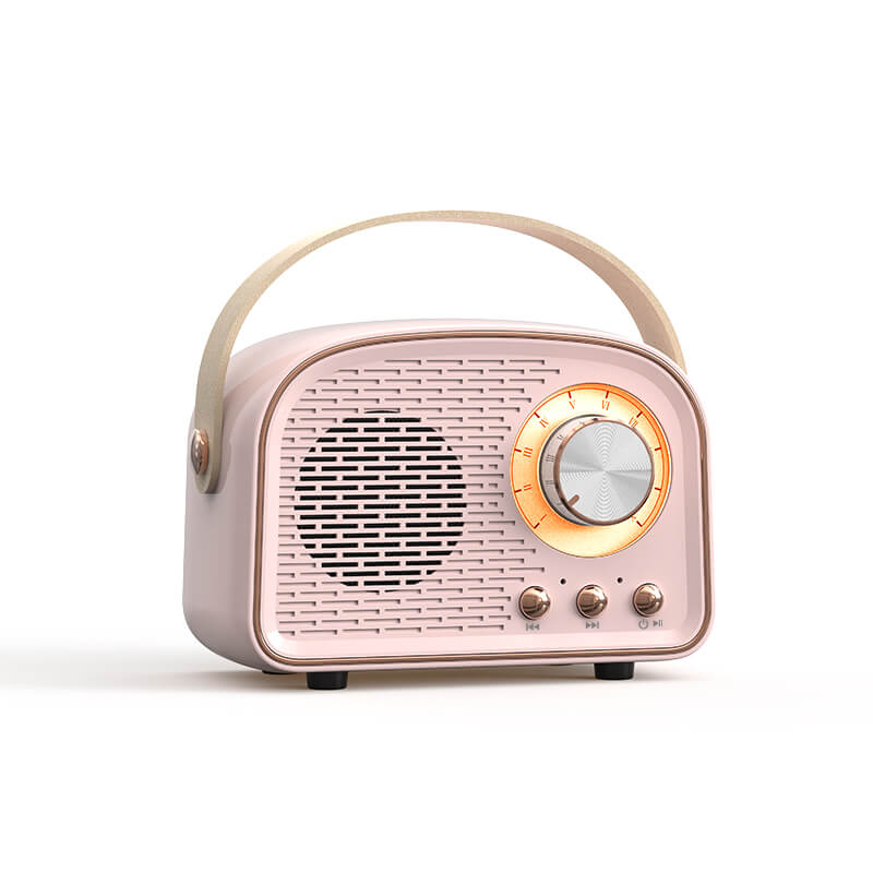 Norvo | Retro Rund Radio Bluetooth Høyttaler