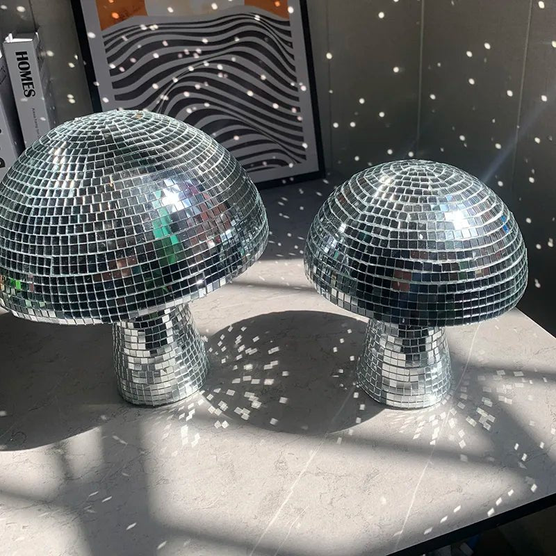 Hjemix | Retro-Stil Glass Disco Sopprdekorasjon