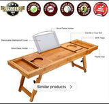 Hjemix | Utvidbar bambus badekarcaddy