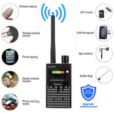 Hjemix | Spy Signal Wall Detector, HF Detector, skjult kamera, laserlinse, GSM GPS enhetsfinner