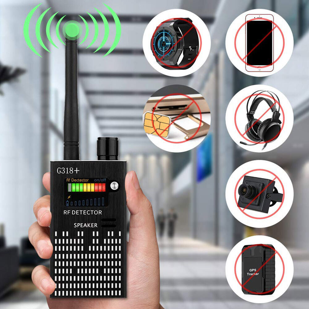 Hjemix | Spy Signal Wall Detector, HF Detector, skjult kamera, laserlinse, GSM GPS enhetsfinner