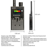 Hjemix | Spy Signal Wall Detector, HF Detector, skjult kamera, laserlinse, GSM GPS enhetsfinner