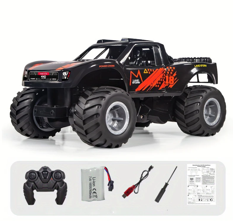 Hjemix | Offroad-Fjernkontroll 4WD RC Bil Barneleketøy