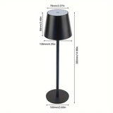 Hjemix | LED Bordlampe – Trådløs, Berøringskontroll & Dimmbar Lys