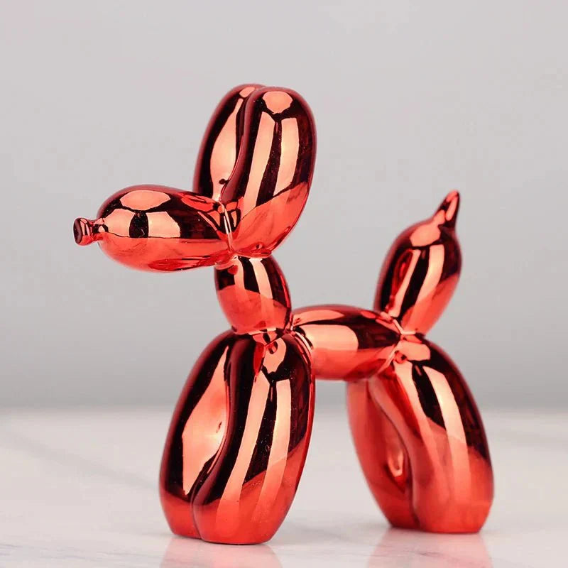 Hjemix | Stueinnredning "Balloon Dog" laget av blank harpiks