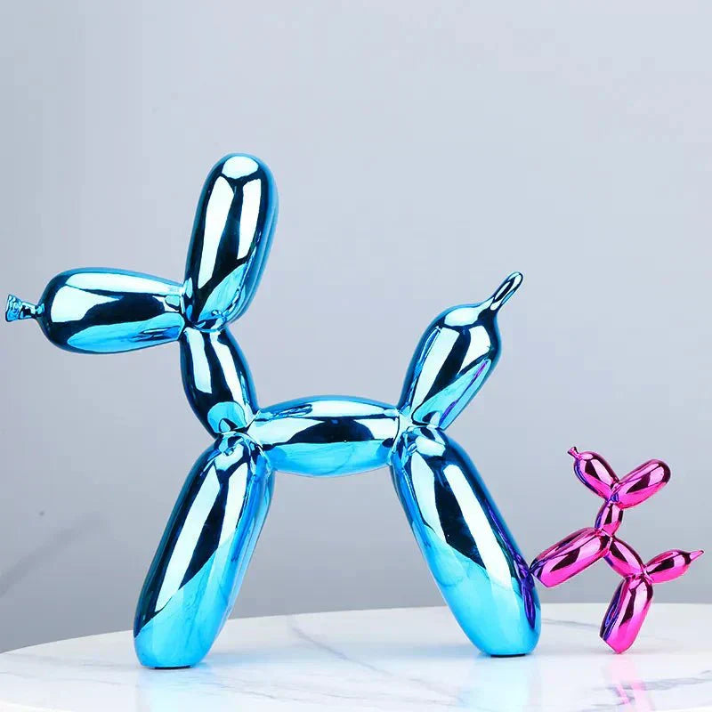 Hjemix | Stueinnredning "Balloon Dog" laget av blank harpiks