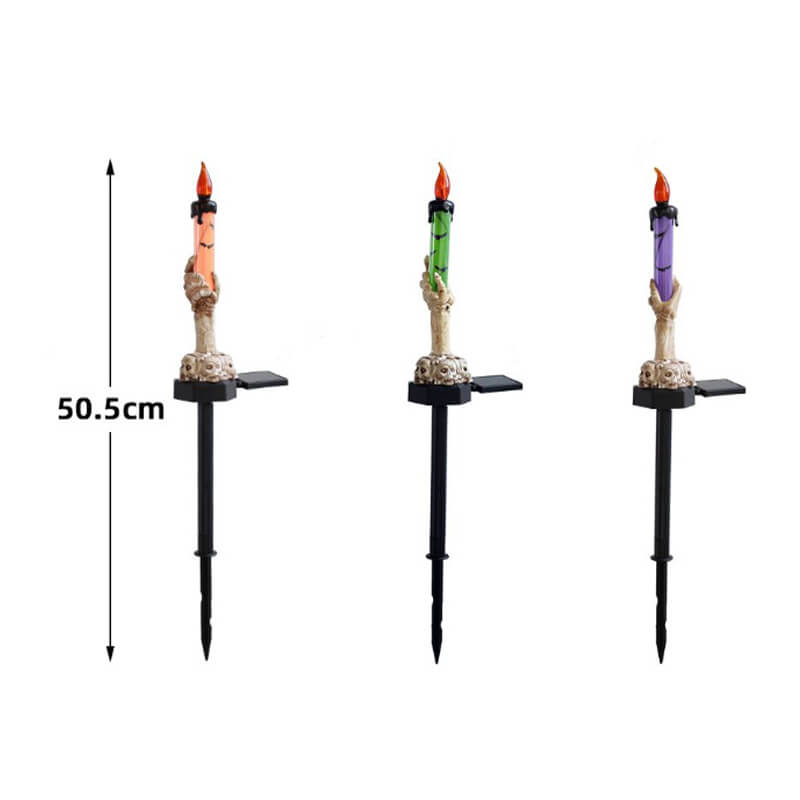 Hjemix | Beste Gave*Sollys Halloween Spøkelse Hånd Lys Utendørs Gulvlampe