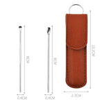 Hjemix | Rustfritt Stål Øre Renser Sett