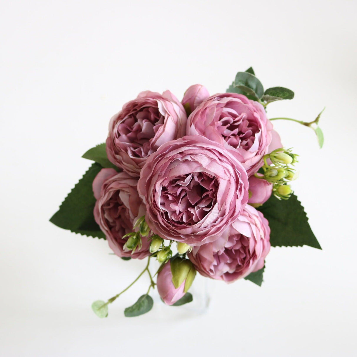 Hjemix | Elegant Peony Dreams - Premium Kunstig Blomsterbukett
