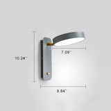 Hjemix | IllumiTurn – Nordisk LED Roterende Vegglampe | Macaron Design | Justerbar Belysning