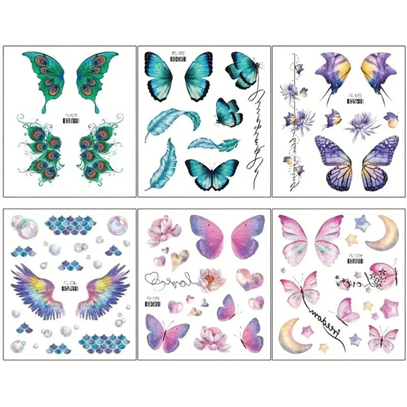 Hjemix | Glitrende Fe Sommerfugl Vinger