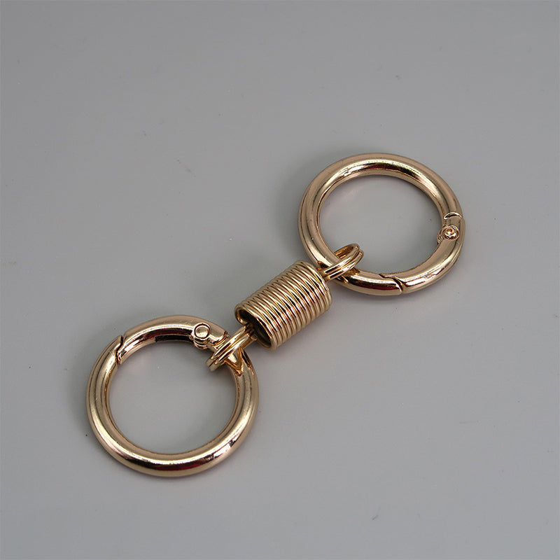 Hjemix | Nordic Retro Våren Dobbel Ring Nøkkelring