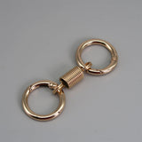 Hjemix | Nordic Retro Våren Dobbel Ring Nøkkelring
