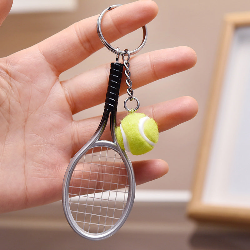 Hjemix | Mini tennisracket nøkkelring