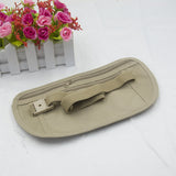 Hjemix | Sport Hip Bag Justerbar med Glidelåslommer