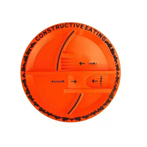 Hjemix | Bulldozer Barnas Bestikk Sett - Constructofork