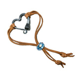 Hjemix | Valentine's Day Håndlaget Kjærlighet Hestesko Nagler Armbånd