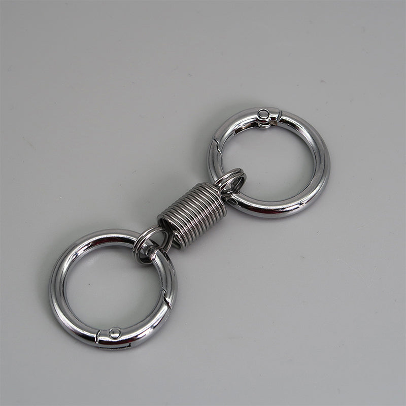 Hjemix | Nordic Retro Våren Dobbel Ring Nøkkelring