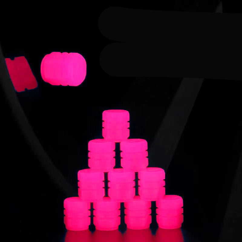 Hjemix | Universelle fluoriserende dekkventilkapsler (4 PCS/Sett)