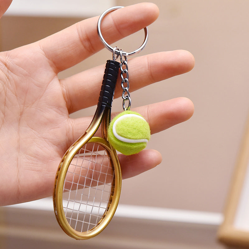 Hjemix | Mini tennisracket nøkkelring