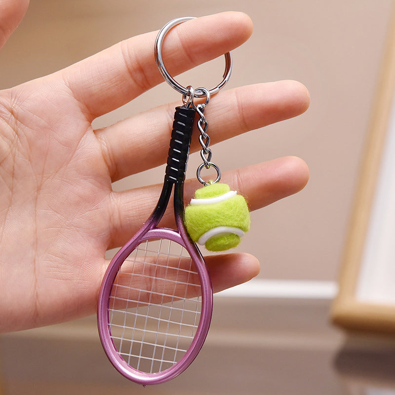 Hjemix | Mini tennisracket nøkkelring