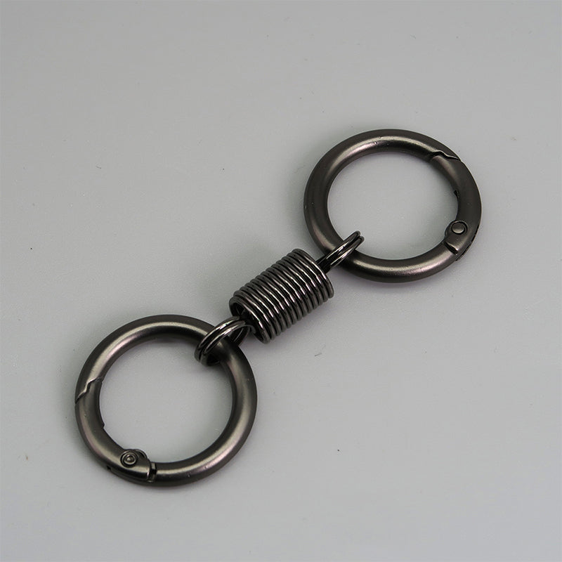 Hjemix | Nordic Retro Våren Dobbel Ring Nøkkelring