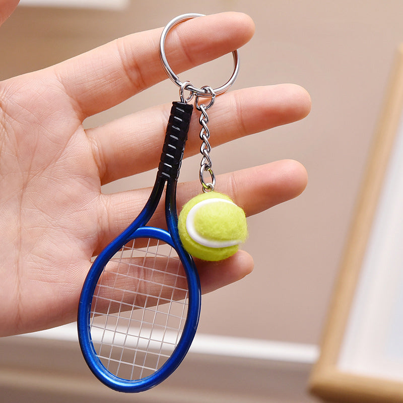Hjemix | Mini tennisracket nøkkelring