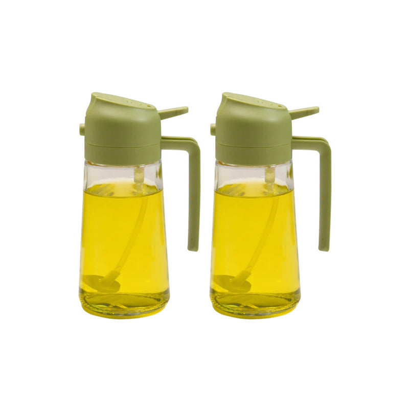 Hjemix | 2-i-1 Glass Oil Sprayer og Dispenser