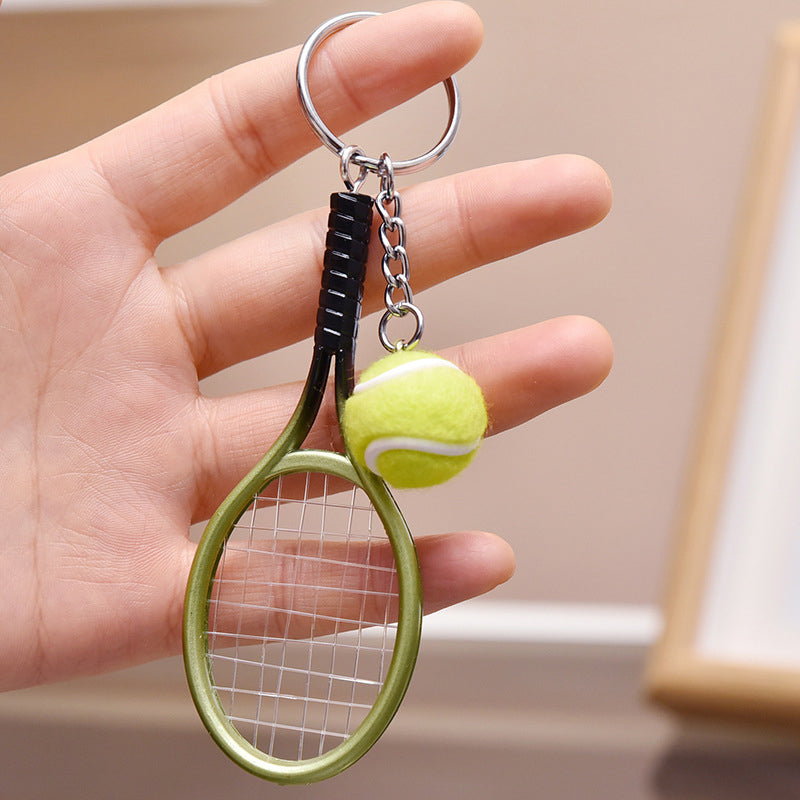 Hjemix | Mini tennisracket nøkkelring