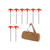 Hjemix | Luminous Carbon Steel Hexagonal Spiral Fluorescent Nail