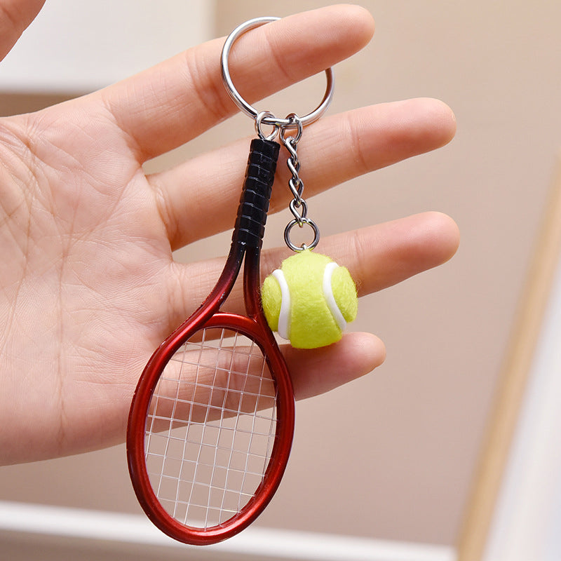 Hjemix | Mini tennisracket nøkkelring