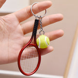 Hjemix | Mini tennisracket nøkkelring