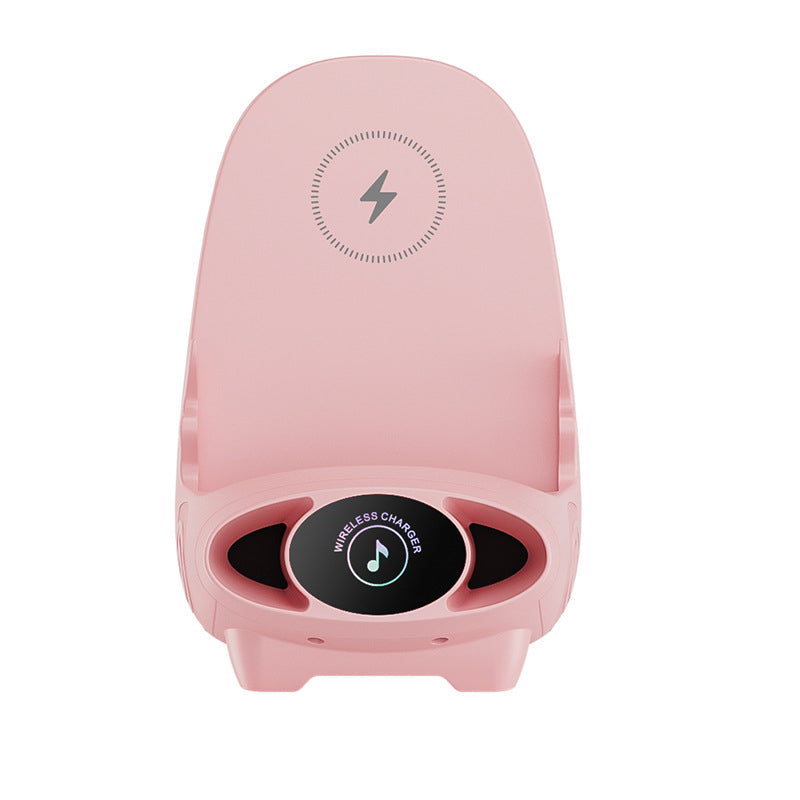 Hjemix | Mini Chair Trådløs Hurtiglader Multifunksjonell Telefonholder