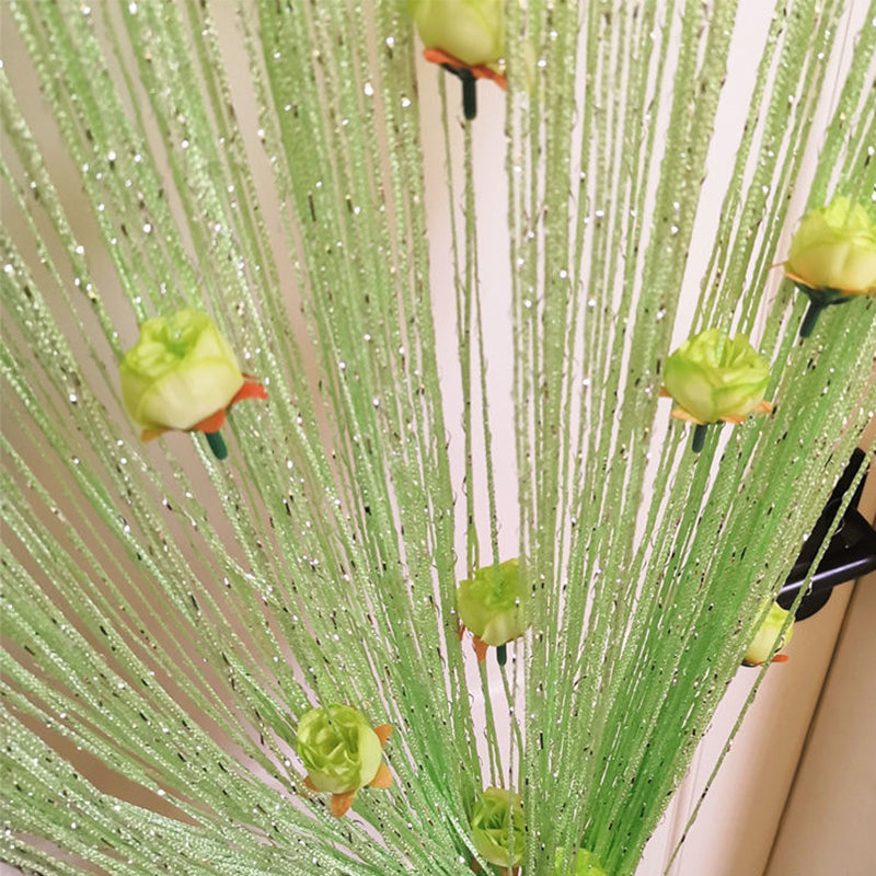 Hjemix | Rose Tråd Dør Gardin