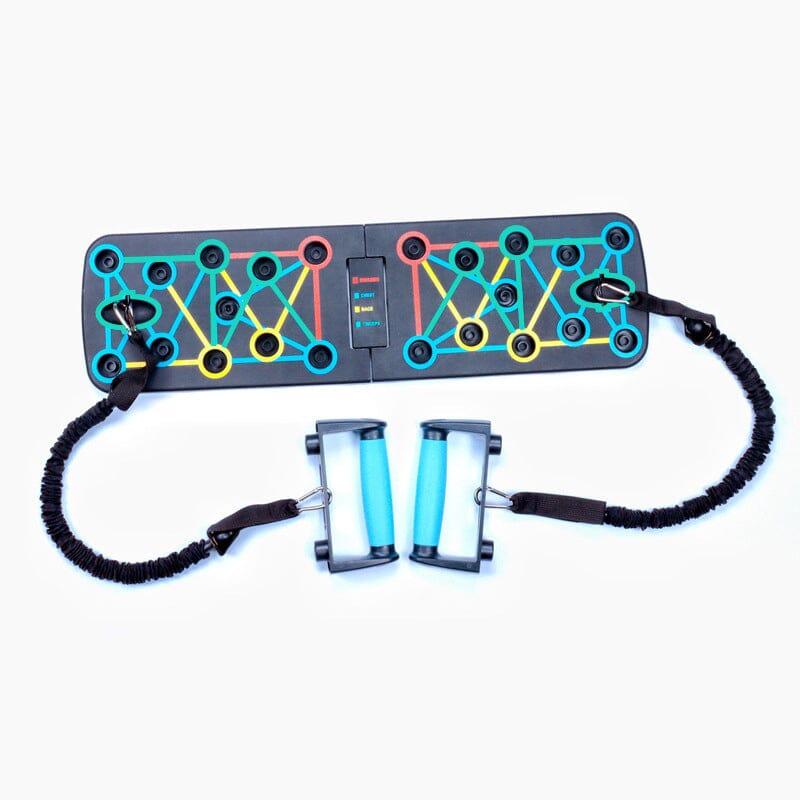 Hjemix | Sammenleggbar Push-Up Multi-Muskel Trener