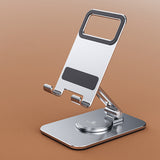 Hjemix | Tablet Holder 360 Rotasjon Justerbar Sammenleggbare Holdere