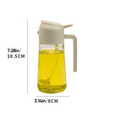 Hjemix | 2-i-1 Glass Oljesprayer og Dispenser
