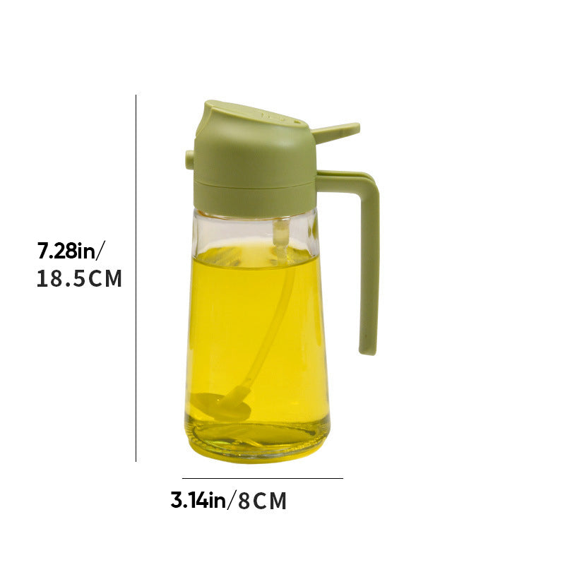 Hjemix | 2-i-1 Glass Oljesprayer og Dispenser