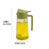 Hjemix | 2-i-1 Glass Oljesprayer og Dispenser