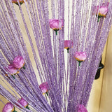 Hjemix | Rose Tråd Dør Gardin