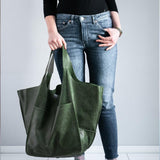 Hjemix | Oversized skinn helgevotter til kvinner