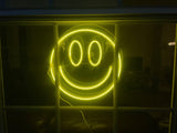 Hjemix | Smil Ansikt Neon Skilt