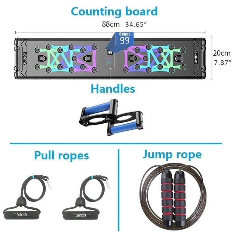 Hjemix | Spartan Push-Up Board - Smart Push-Up Board