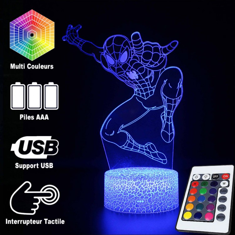 Hjemix | 3D Lampe Marvel Spider-Man