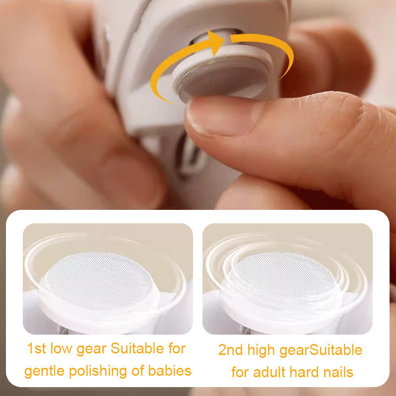 Hjemix | Elektrisk negleklipper med variabel hastighet