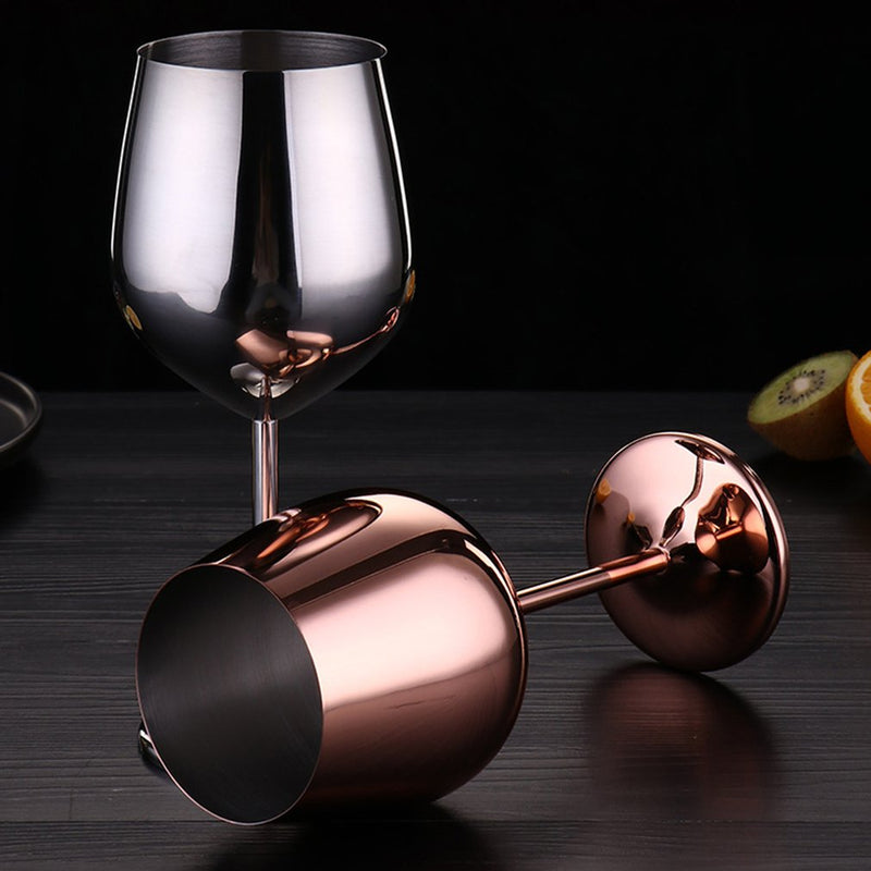 Hjemix | 500ml Rustfritt Stål Vin Glass