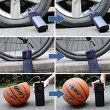 Hjemix | Bærbar trådløs bildekkpumpe luftkompressor - Praktisk gave